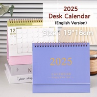 【SG Instock】 English version 2025 Desk Calendar No Public Holiday Calendars