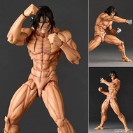 📌 （日版）預購 Pre-Order: Revoltech Amazing Yamaguchi《進擊的巨人》進擊的巨人 (艾連·葉卡) 可動模型［海洋堂］（再販）