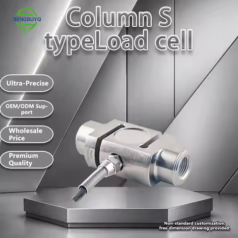 ZB1 Load Cell ZB1 Load Cell, 0-2T Capacity, 1.0-2.0 ±0.05mV/V Output, IP66 Protection, Stainless Ste