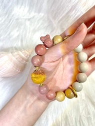 客製化 |阿拉善龍蛋與鈴鐺| 阿拉善瑪瑙萌寵