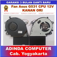Fan Asus ROG Strix G531 G531G G531GD G531GT G531GU G531GW 12V - CPU