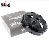 Glixal GY6 49cc 50cc 80cc 100cc Drum Klac Bel Berprestasi Tinggi untuk Enjin 139QMB 139QMA 147QMD Sk