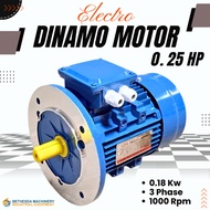 Dinamo 0.25HP Dinamo Motor 0.25 HP Electro Motor ADK 0.25HP 3Phase B5 