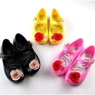 KY-DNew Rose Jelly Sandals Children's Sandals Parent-Child Sandals Children's Sandals Princess Children's Shoes BY1J