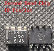 DIP8ชิป OP Amp แบบคู่ JRC4558D 10ชิ้น/ล็อตมือสอง