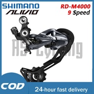 Shimano alivio rd-m4000 9 speed mtb shadow rear derailleur 27/9 speed m4000 rd