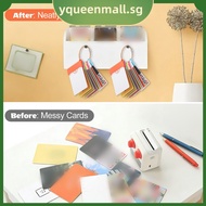 【EVERYTWT】Portable Holder for Yoto-mini Card  Reusable Silicone Organizer with Ring Loops