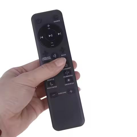 Black Remote Control For JBL Bar 2.1 3.1 5.1 Channel 4K Ultra HD Sound Bar System Wireless Home Thea