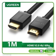 Ugreen HD104 4K 60hz HDMI Male to male 1m Cable Black 10106