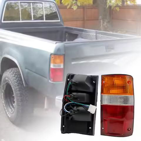 For Toyota Hilux Pickup MK3 LN RN YN 2WD 4WD 1992-1997 Car LED Tail light Rear Bumper Light Stop Bra