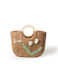 กระเป๋าถือถั่วขนาดใหญ่สำหรับผู้หญิง Bagmart กระเป๋าถือถั่วสไตล์ใหม่ปี 2025 ความจุขนาดใหญ่ กระเป๋าถือ