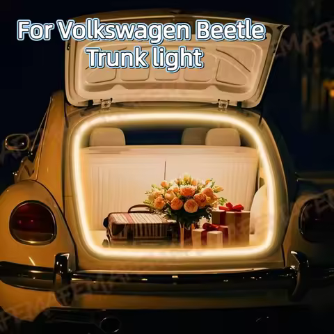 For 2004-2019 Volkswagen Beetle Trunk light modification light Atmosphere lights White warm white Re
