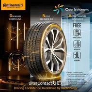 Continental Ultra Contact UC7 185/55R16; 195/50R16; 205/60R16; 215/45R17; 215/55R17; 225/55R17; 225/45R18; 235/50R18