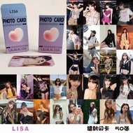 Blackpink Lisa Jisoo Jennie Rastrumetallic Mini Card Album周边闪卡纸材质男女通用桌游明星周