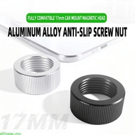 allri Heavy Duty 17Mm Threaded  Nut Aluminum Mounting Nut Phome Mount for Secure Phone Holder Instal