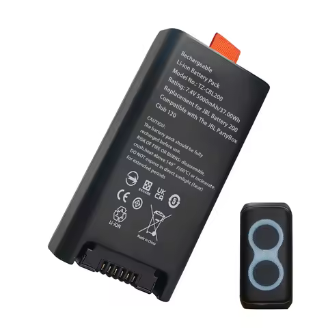 5.0Ah Replacement Battery Pack for JBL 200 Compatible with Professional JBL PartyBox Club 120 Portab