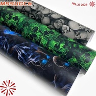MSSUGYL Vinyl Wrap Car Wraps, Skull Pattern Graffiti Vinyl Paper,  Car Body Covering 150*30cm Vinyl 