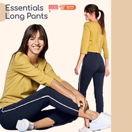 Essential long pants stripes long pants Wanita