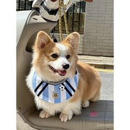 Pet clothing accessories World Cup pet fashion bib for cats and dogs football bib cute bib bib neckt