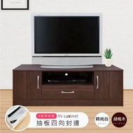 【HOPMA】 現代二門一抽電視櫃 台灣製造 視聽櫃 電器櫃 展示架 收納櫃 儲藏櫃