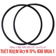 Set of 2 MICHELIN Dynamic Sport Road Bike Tires 23-622 (700X23C)