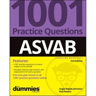 ASVAB: 1001 Practice Questions For Dummies (+ Online Practice) by Rod Powers (US edition, paperback)