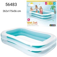 Intex Family Swimming Pool 56483(2.62m x 1.75m x 56cm)
