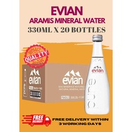 Evian Aramis Mineral Water 330ml X 20 Bottles