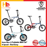 [PRE-ORDER] Java Neo 2 20" | Foldable Bike | 9 Speed