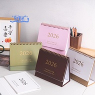 [YEDY-t] 2026 Calendar Simple Memo Book Monthly Daily Planner Scheduler Time Management Home Office 