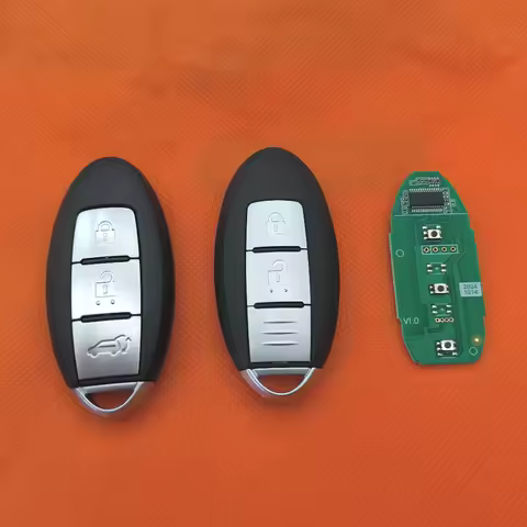 434MHz 4A Chip Smart Remote Key 2/3 Button - S180144102 Car Key Replacement, Compatible for Nissan Q