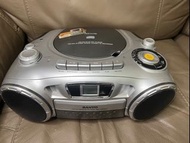 Sanyo MCD-CJ790 手提CD卡式收音機（只有收音機丶AUX 正常）