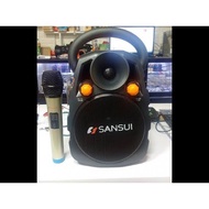 LOA KÉO DI ĐỘNG MINI SANSUI SS3-06 TẶNG MIC KO DÂY