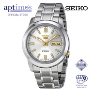 [Aptimos] Seiko 5 SNKK09K1 Silver Dial Men Automatic Watch