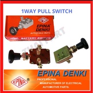 EN712000 ORIGINAL EPINA DENKI HEAVY DUTY PULL PUSH SWITCH 1WAY 300AMP S-63B FOR USE ON: UNIVERSAL VE