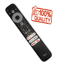 (QUALITY) TCL Remote control for SMART TV ANDROID TV Series. No settings required working to all year mode.
