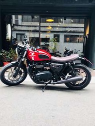 2016年 凱旋 Triumph Bonneville Street Twin ABS 總代理 只跑八百多公里 可分期 免頭款 歡迎車換車 網路評價最優 業界分期利息最低 T100 T120