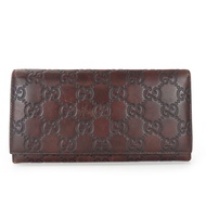 กระเป๋าสตางค์หนังพับสองทบ Gucci Shimmer มือสอง