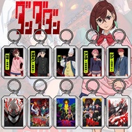 Acrylic Keychain Double Sided DIY, Transparent Keychain Anime [Dandadan]