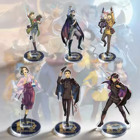 Ace Attorney Ryunosuke Naruhodo Kazuma Asogi Susato Mikotoba Gina Lestrade Klint van Zieks Yujin Mik