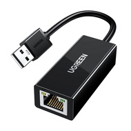 UGREEN LAN Adapter USB 2.0 Netzwerk USB zu RJ45 Ethernet Adapter 10/100Mbps geeignet für Surface Pro