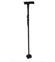 Multifunctional crutches trusty cane collapsible crutches with light climbing crutches elderly non-slip crutches