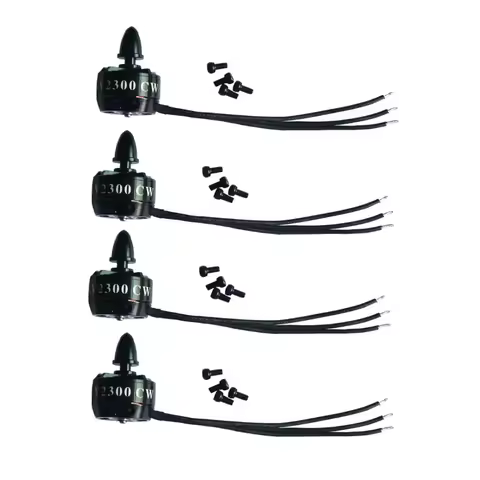 4PCS RCMOY 2207 2300KV Brushless motor 3-4S 5mm Shaft Suitable 5inch 5045 Propeller For Emax Iflight