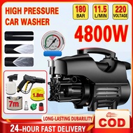 4800W Water Jet High Pressure Cleaner Portable Water Jet Car  Wash Machine 220V Water Spray Air Pump