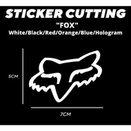 Fox LOGO CUTTING STICKER STICKER