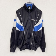 90年代古著adidas運動外套/球衣，復古黑色
