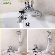 MOLIHA Faucet Adapter, 2 Way Diverter Valve Faucet Valve Diverter, Multipurpose Zinc Alloy Sink Splitter Water Tap Connector Kitchen