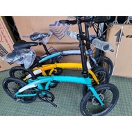 Java Zelo 20 Folding Bike 1x7speed