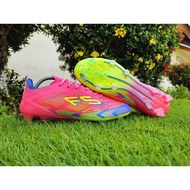 F50 Elite FG Football Boots - Lucid Pink Lucid Lemon Blue