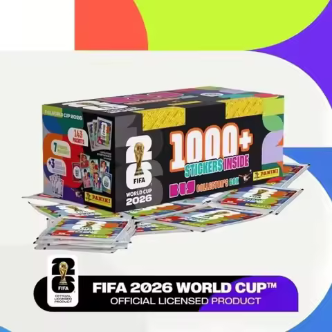 2026 FIFA World Cup Panini Official Sticker Collection Box Sealed Packs Wholesale Soccer Cards